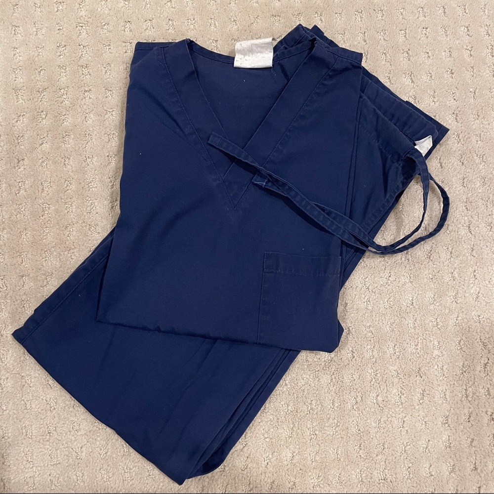 NAVY scrubs SET